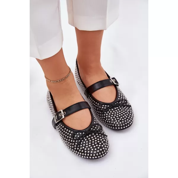  Ballerinas für Damen BOTO ZDIVISA 37884 SCHWARZ 