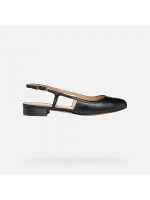 Ballerinas für Damen GEOX VIRNILISA B G012910 SCHWARZ
