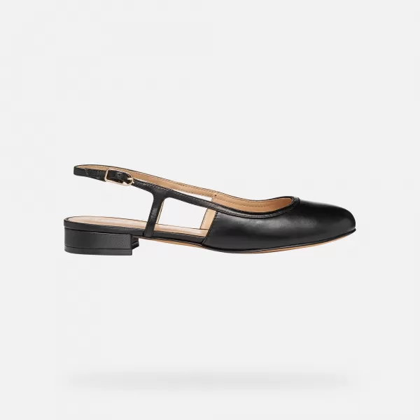  Ballerinas für Damen GEOX VIRNILISA B G012910 SCHWARZ 