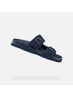 Herrenhausschuhe GEOX PARNAIBA G014432 DUNKELBLAU