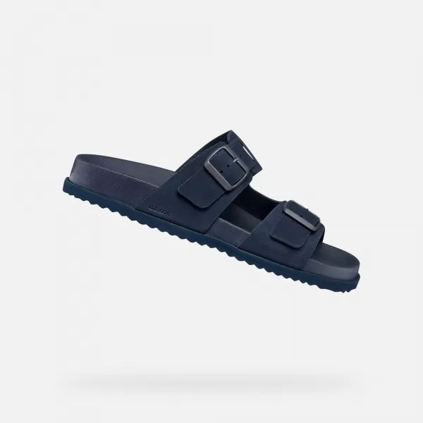  Herrenhausschuhe GEOX PARNAIBA G014432 DUNKELBLAU 