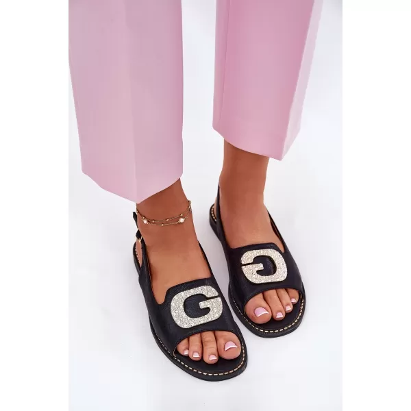  Damensandalen S.BARSKI KV51-081 SCHWARZ 