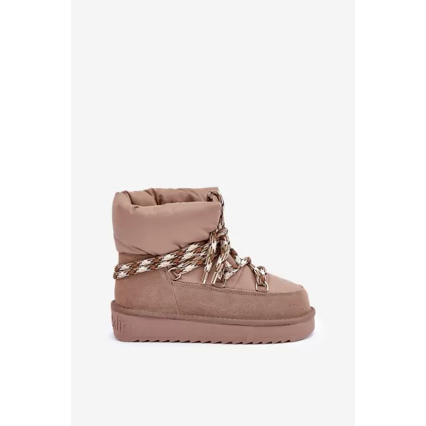  Schneemänner für Frauen D.FRANKLIN DFSH375003 TAUPE 