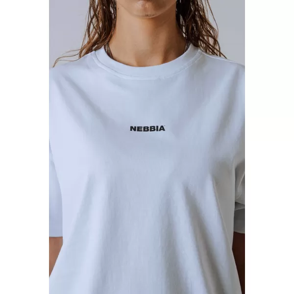  T-Shirt mit entspannter Passform POWER 894 WHITE Nebbia 