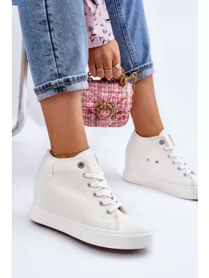 Damen-Sneaker BIG STAR LL274035 WEISS Big Star Shoes