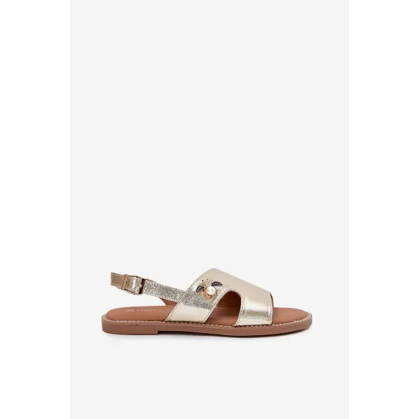  Damensandalen VINCEZA 17378 GOLD 