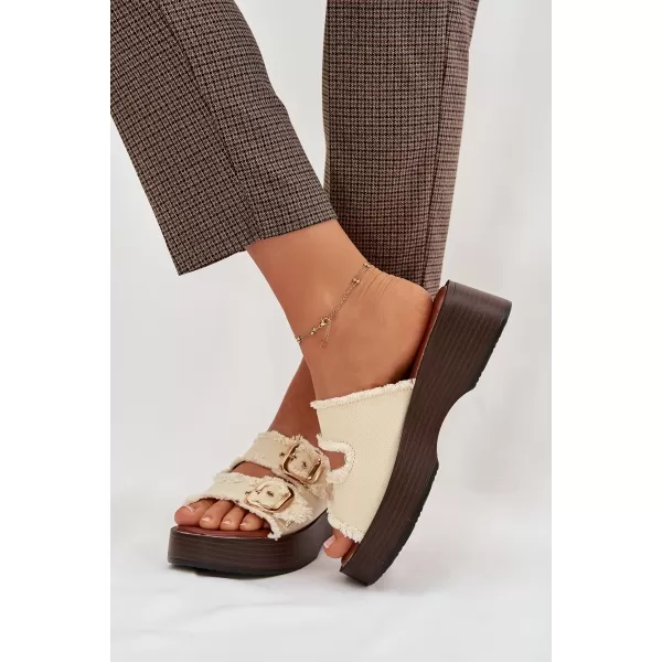  Damenhausschuhe BOTO RENELISSE 41325 BEIGE 