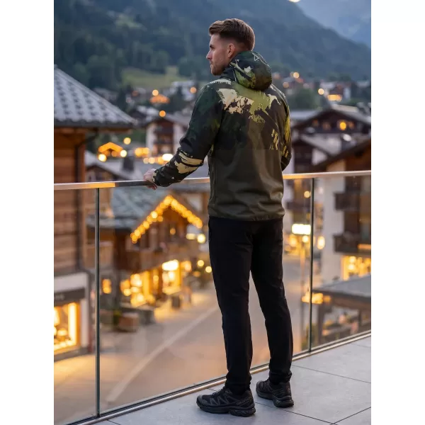  Premium-Softshelljacke für Herren ALTISPORT VOJ/ALM125JACK01 MASKE/GRN 