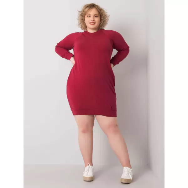  Kleid BASIC FEEL GOOD RV-SK-6296.99 BURGUND 