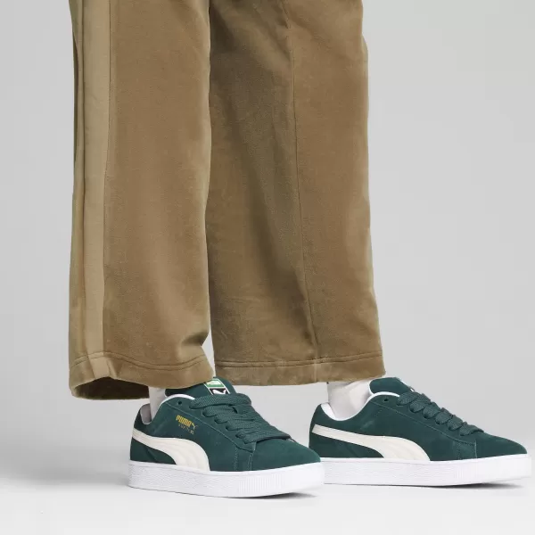  Stiefel PUMA SUEDE XL 395205_21 DUNKLE MYRTE/WARMES WEIß 