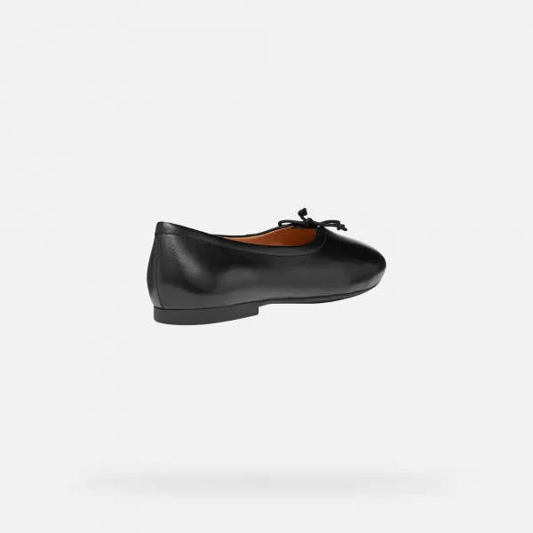  Ballerinas für Damen GEOX NEW PALMARIA G012918 SCHWARZ 