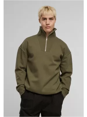 Herren-Sweatshirt URBAN CLASSICS TB7594 OLIVE
