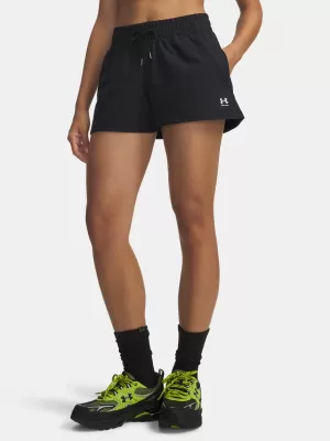 Damen-Shorts UNDER ARMOUR SPORT TERRY SHORT 6011022-001 SCHWARZ