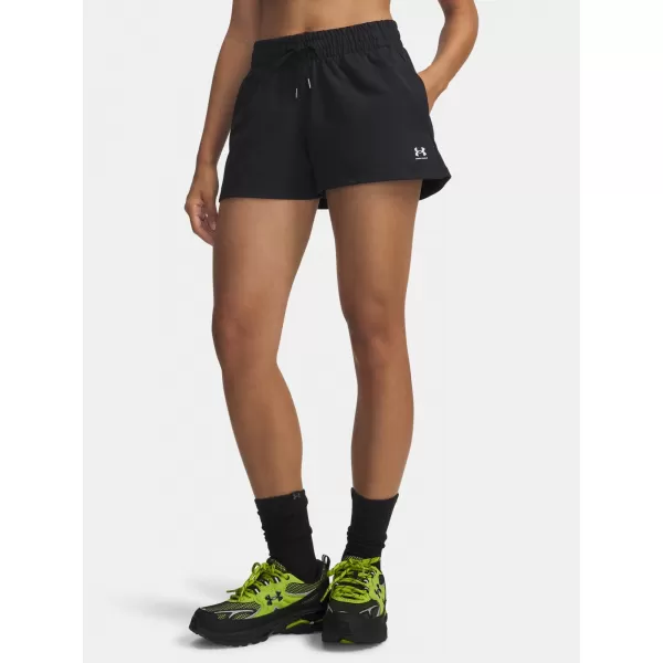  Damen-Shorts UNDER ARMOUR SPORT TERRY SHORT 6011022-001 SCHWARZ 