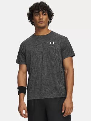 Herren-T-Shirt UNDER ARMOUR TECH TEXTURED SS 1382796-001 SCHWARZ