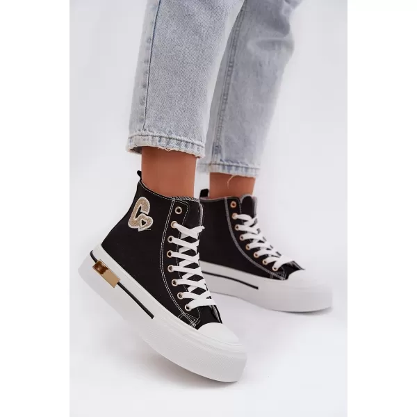  Damen-Sneaker BOTO MELORIA 41372 SCHWARZ 