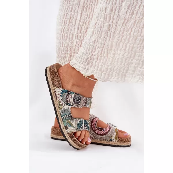  Damenhausschuhe LEE COOPER LCW-25-35-3483L MISCHEN 