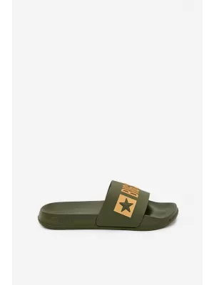 Herrenhausschuhe BIG STAR SS174360 GRÜN Big Star Shoes