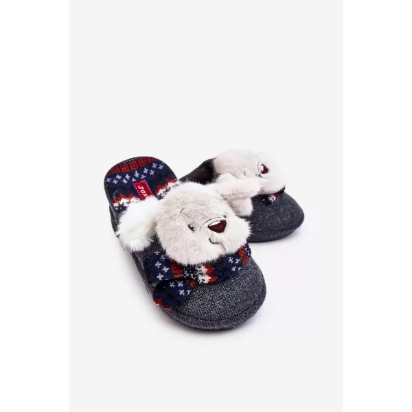  Kinderhausschuhe BOTO DASCA 28697 GRAU 