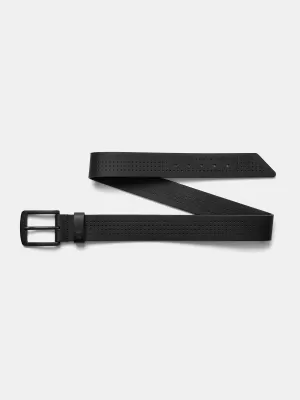 Herrengürtel UNDER ARMOUR M DRIVE PU BELT 1389942-001 SCHWARZ