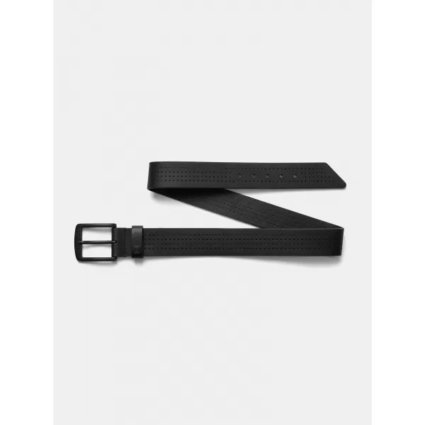  Herrengürtel UNDER ARMOUR M DRIVE PU BELT 1389942-001 SCHWARZ 