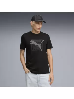 Herren-T-Shirt PUMA GRAPHIC TEE 691775_01 PUMA SCHWARZ