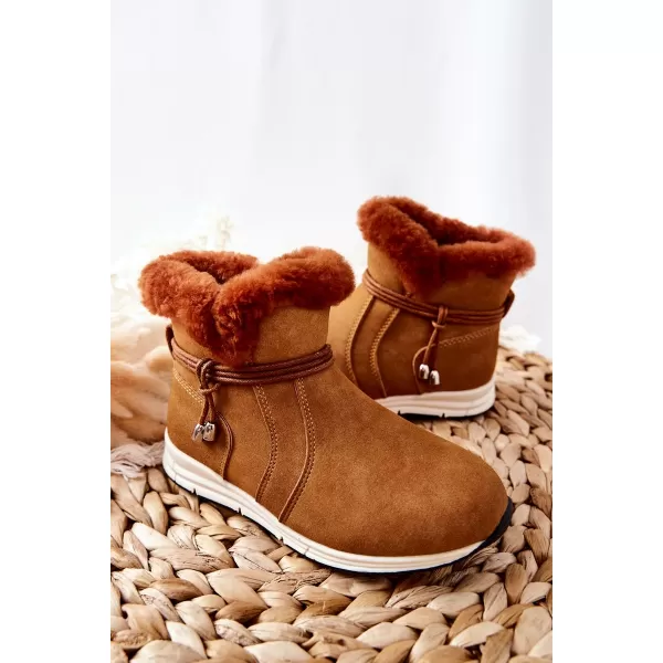  Kinder-Schneestiefel BIG STAR BB374058BS CAMEL Big Star Shoes 