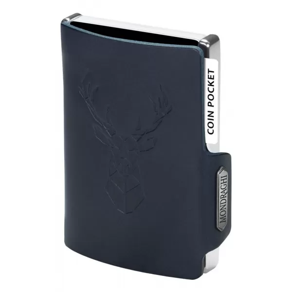  Geldbörse MONDRAGHI Silhouette Modern Deer BLAU 