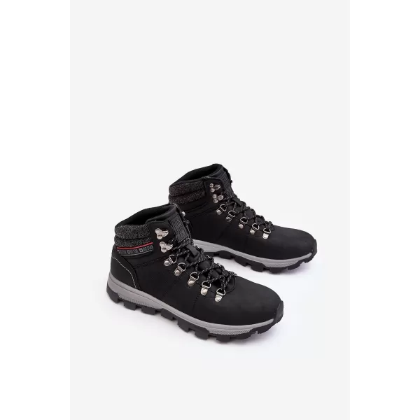  Herrenschuhe BIG STAR KK174215 SCHWARZ Big Star Shoes 