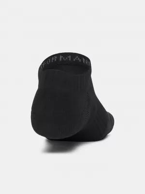 Socken UNDER ARMOUR PERFORMANCE COTTON 3PK NS 6009683-008 SCHWARZ