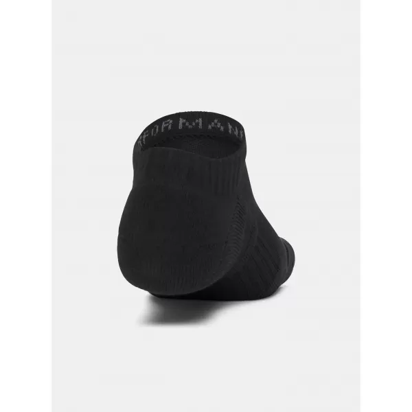  Socken UNDER ARMOUR PERFORMANCE COTTON 3PK NS 6009683-008 SCHWARZ 