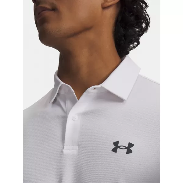 Herren-T-Shirt UNDER ARMOUR UA MATCHPLAY POLO 6009799-100 WEIß 
