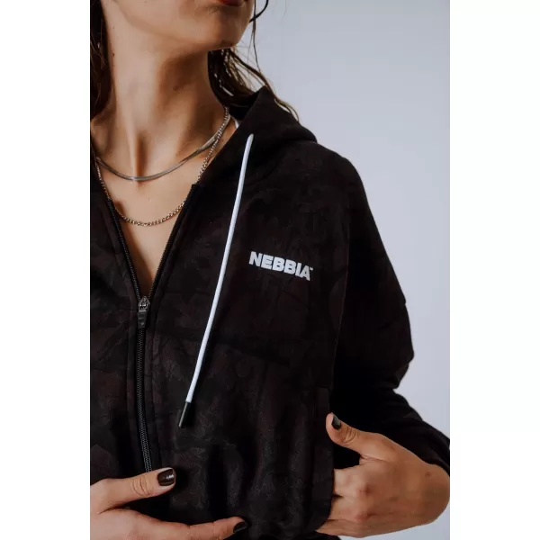  Kapuzenpullover mit Reißverschluss POWER 895 DARK BROWN CAMO Nebbia 