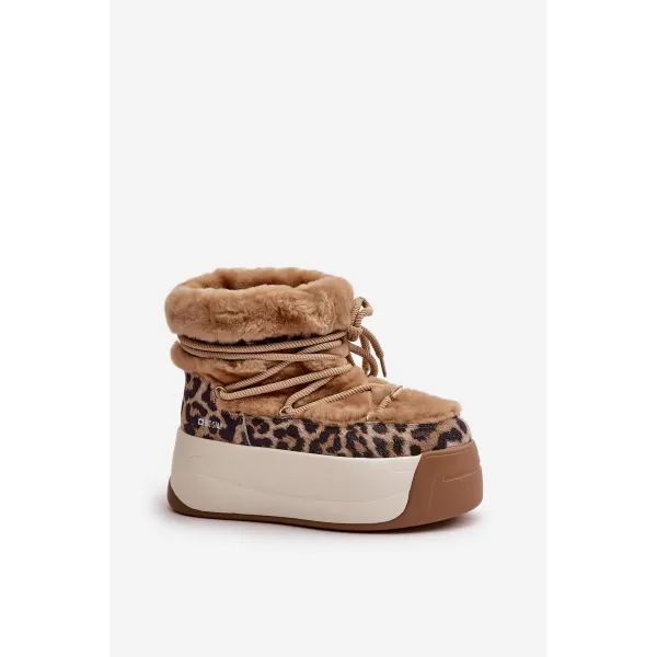  Damenschuhe BIG STAR OO274A207 BRAUN/BEIGE Big Star Shoes 