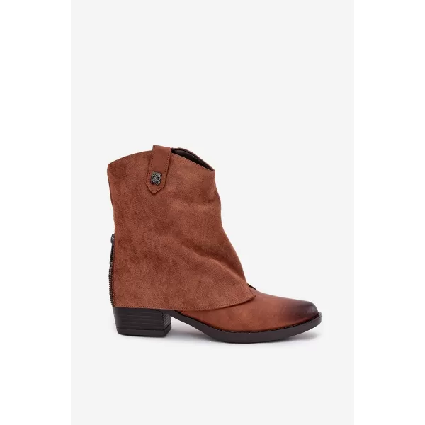  Damenschuhe mit Absatz BOTO SYLVETTE 39097 KAMEL 