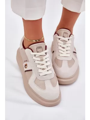 Damen-Sneaker LOPEZ JUST DARE SS2D4003 BEIGE Daniel Lopez Just Dare
