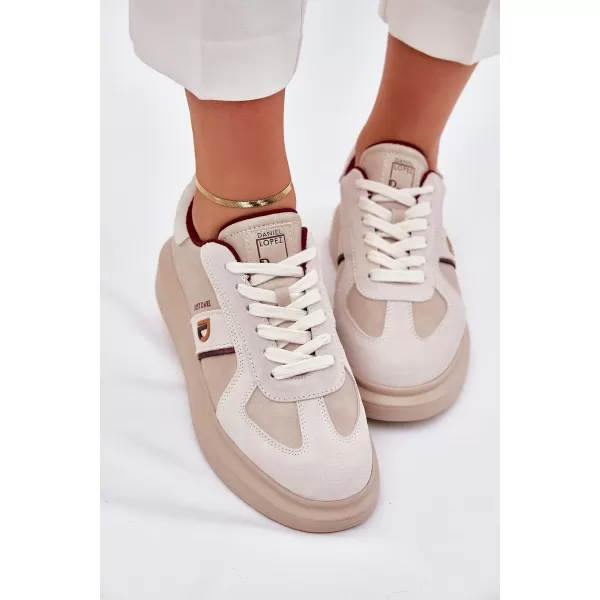  Damen-Sneaker LOPEZ JUST DARE SS2D4003 BEIGE Daniel Lopez Just Dare 