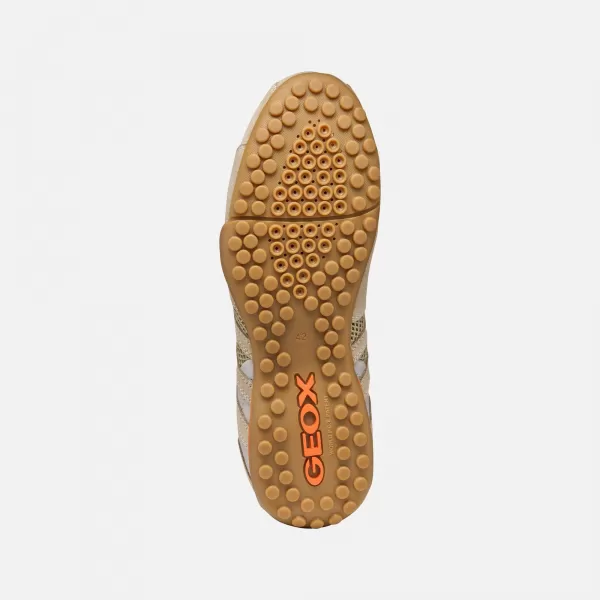  Herren-Sneaker GEOX SNAKE ORIGINAL G002963 BEIGE 