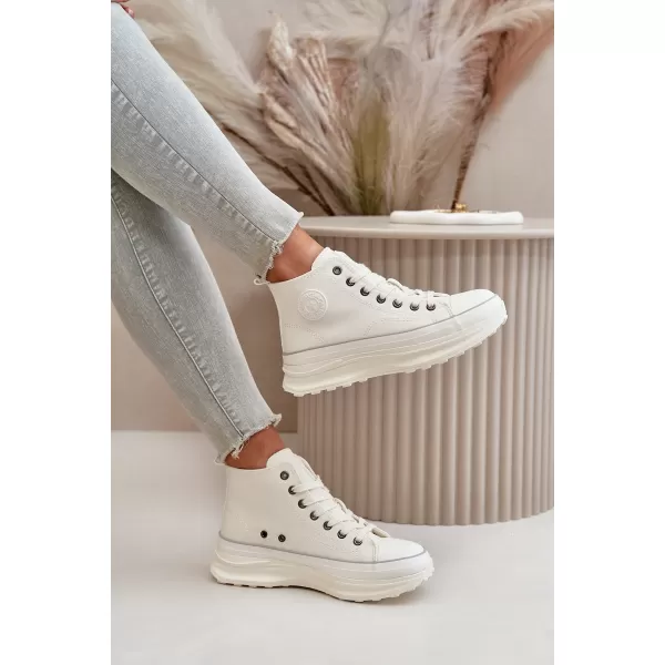  Damen-Sneaker BIG STAR OO274064 WEISS Big Star Shoes 