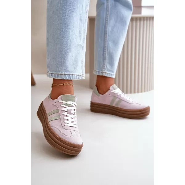  Damen-Sneaker ZAZOO N1068S4 LILA 
