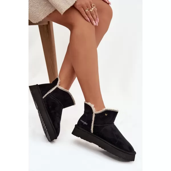  Schneemänner für Frauen WRANGLER 20253093.25Y SCHWARZ 