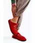 Damenhausschuhe BIG STAR KK276017 ROT/BEIGE Big Star Shoes