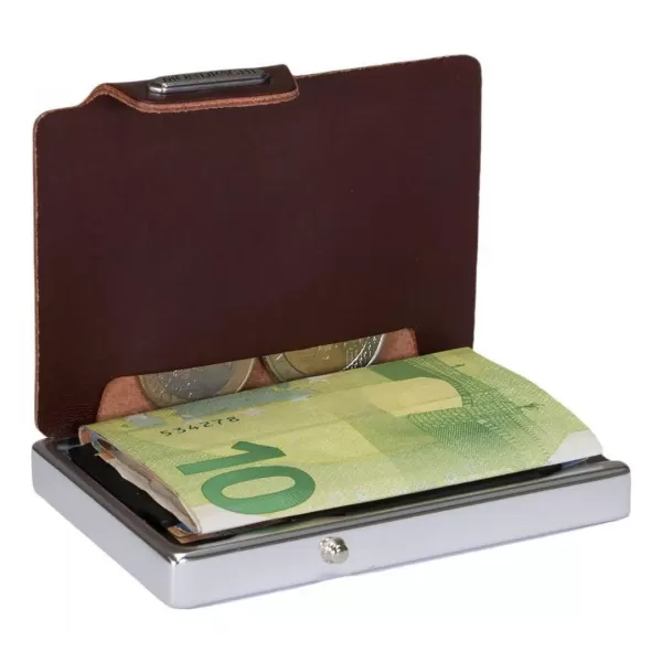  Geldbörse MONDRAGHI Silhouette Edelweiss BRAUN 