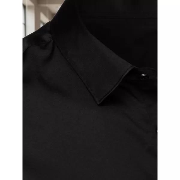  Herrenhemd DSTREET DX2538 SCHWARZ 