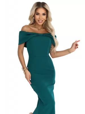 Kleid NUMOCO 644-1 FLASCHENGRÜN