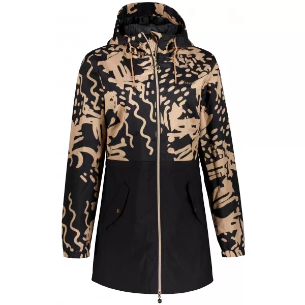  Damenjacke KIXMI ZIANA SCHWARZ/BEIGE 