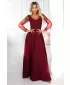 Kleid NUMOCO 640-1 BURGUND