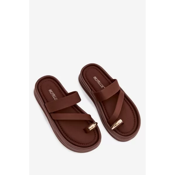 Damenhausschuhe BOTO FARIELLE 41284 BRAUN 