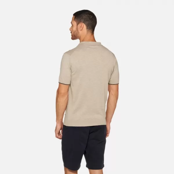  Herren-T-Shirt GEOX KNIT G012318 BEIGE 