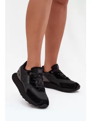 Damen-Sneaker BIG STAR OO274562 SCHWARZ Big Star Shoes